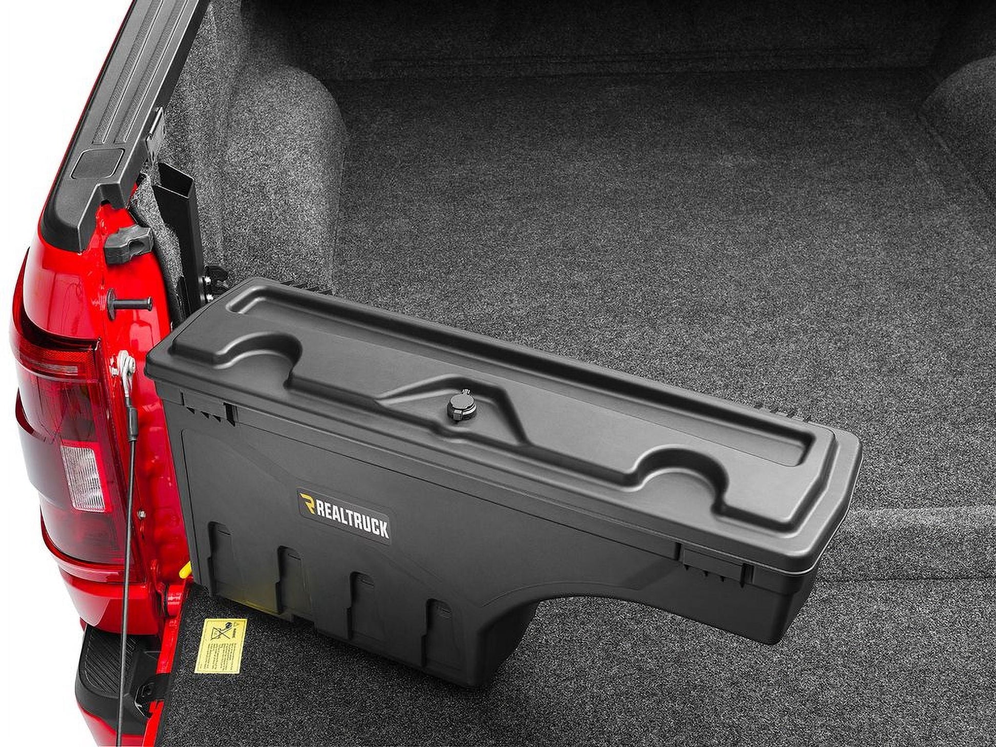 UnderCover SwingCase Truck Bed Storage Box Compatible with 2019 - 2023 Toyota Tacoma Drivers Side