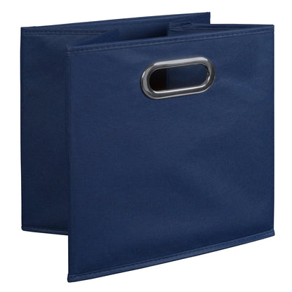 Regency Niche Cubo Modular Storage Shelf with Optional 2 Full and 2 Half Sized Folding Storage Bins