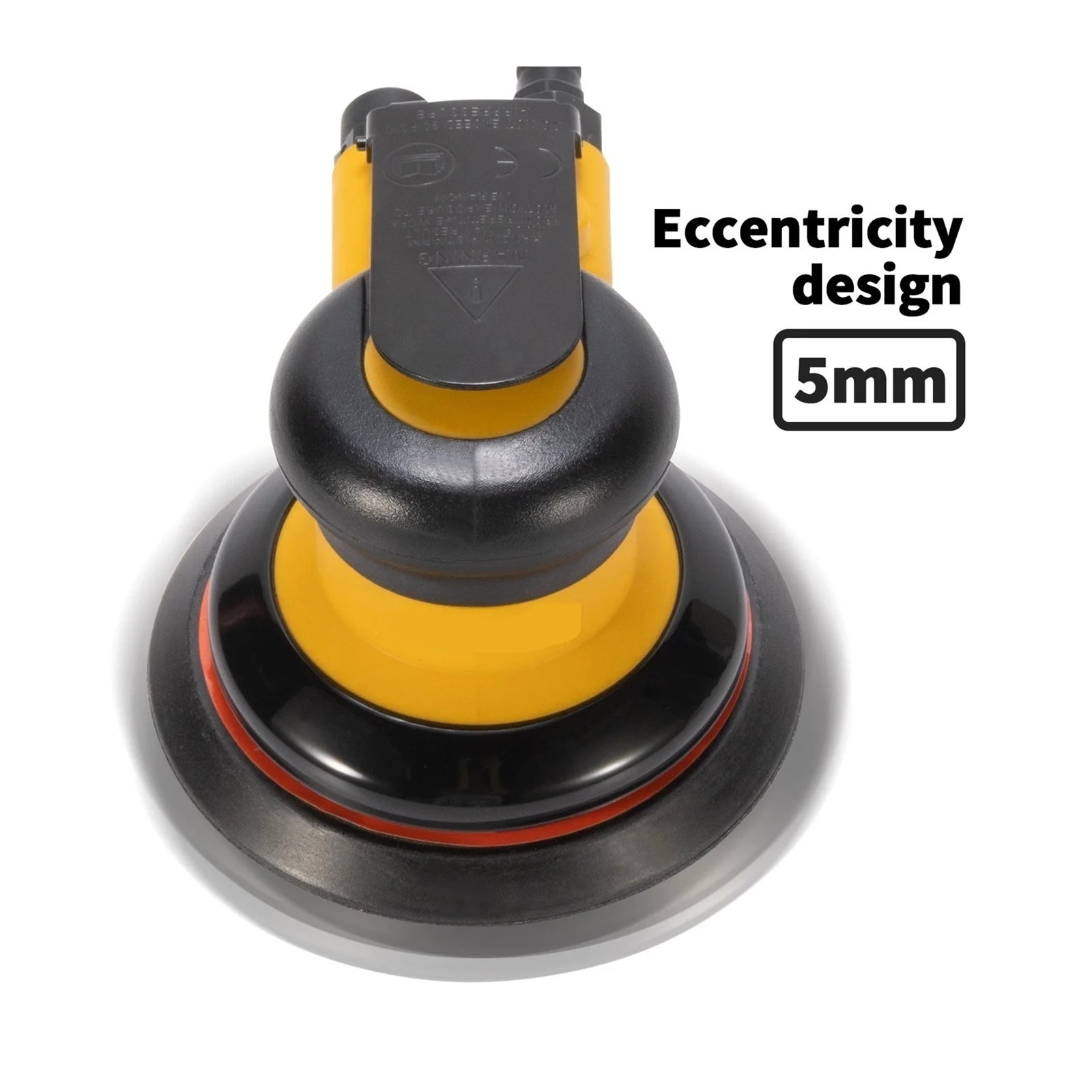 Pneumatic Air Sander Polisher 6'' 150mm Car Paint Care Tool Polishing Random Orbital Palm Machine Wood Working Grinder ,Low Vibration