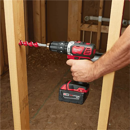 Milwaukee M18 1/2" Hammer Drill, 500 in-lbs, 18V, 0-1800 RPM, 2 Speeds