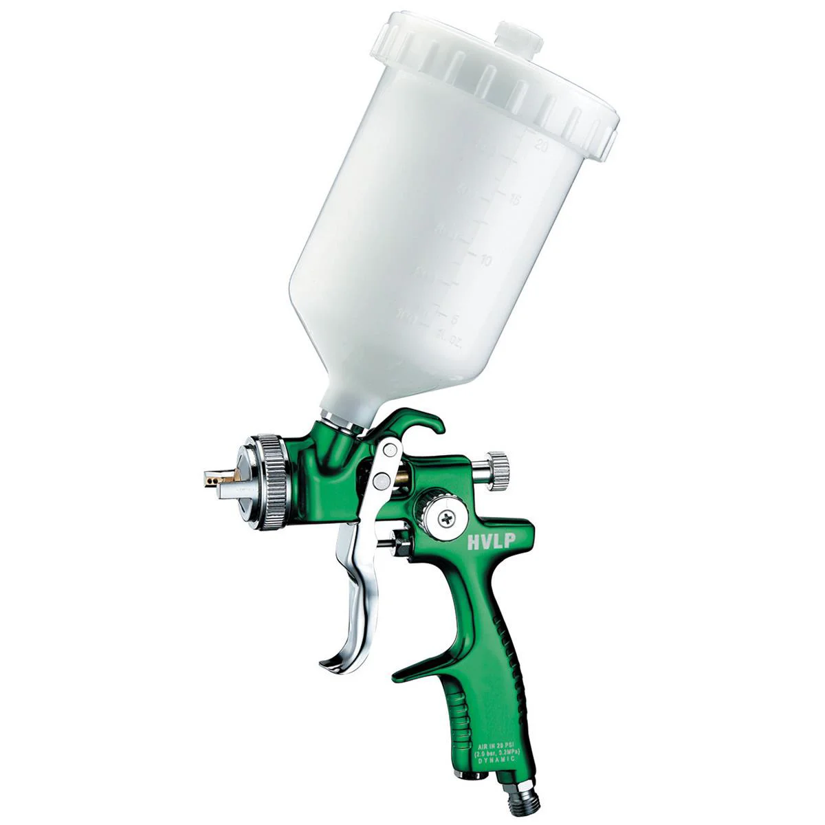 EUROPRO FORGED HVLP 1.3MM SPRAY GUN W/PLASTIC CUP