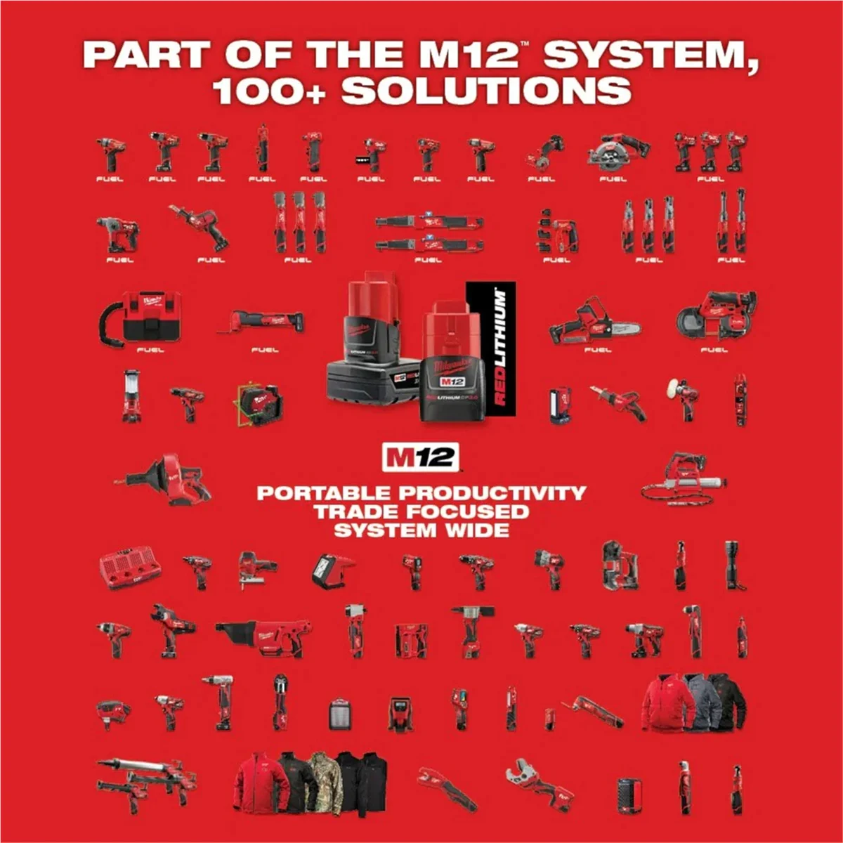 Milwaukee 2461-20 M12 1/4" Impact Wrench (Tool Only)