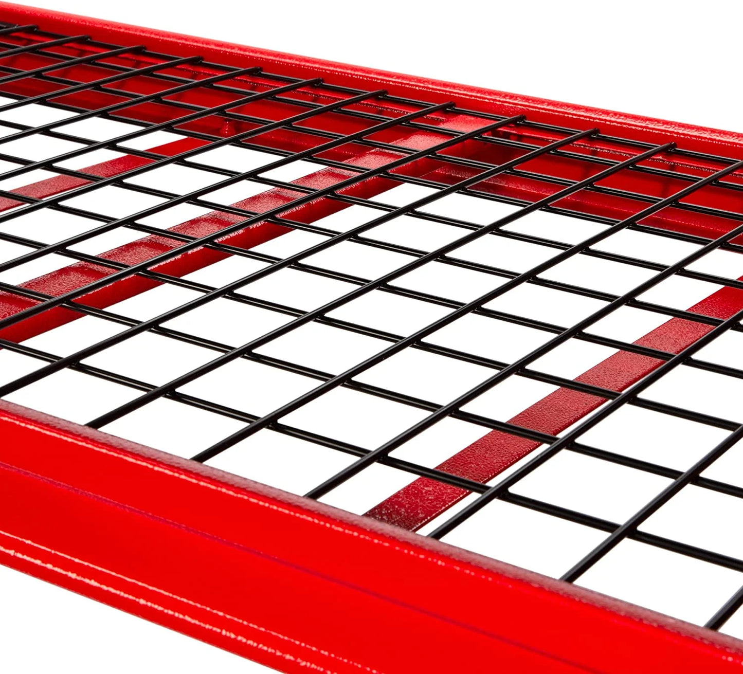Craftsman 2-Shelf 3-Foot Tall Stackable Tool Chest Depth Storage Rack, 2-Pack, Red 3-Feet, 2 Set