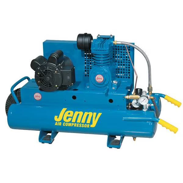 Jenny Portable Air Compressor,7.8 gal, 1.5 hp K15A-8P-115/1