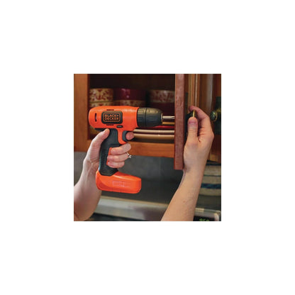 BLACK+DECKER 8V MAX* Cordless Drill Project Kit, BDCD8PK