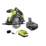 Ryobi 4A 18V 5.5 in Cordless Circular Power Saw, 4700 RPM