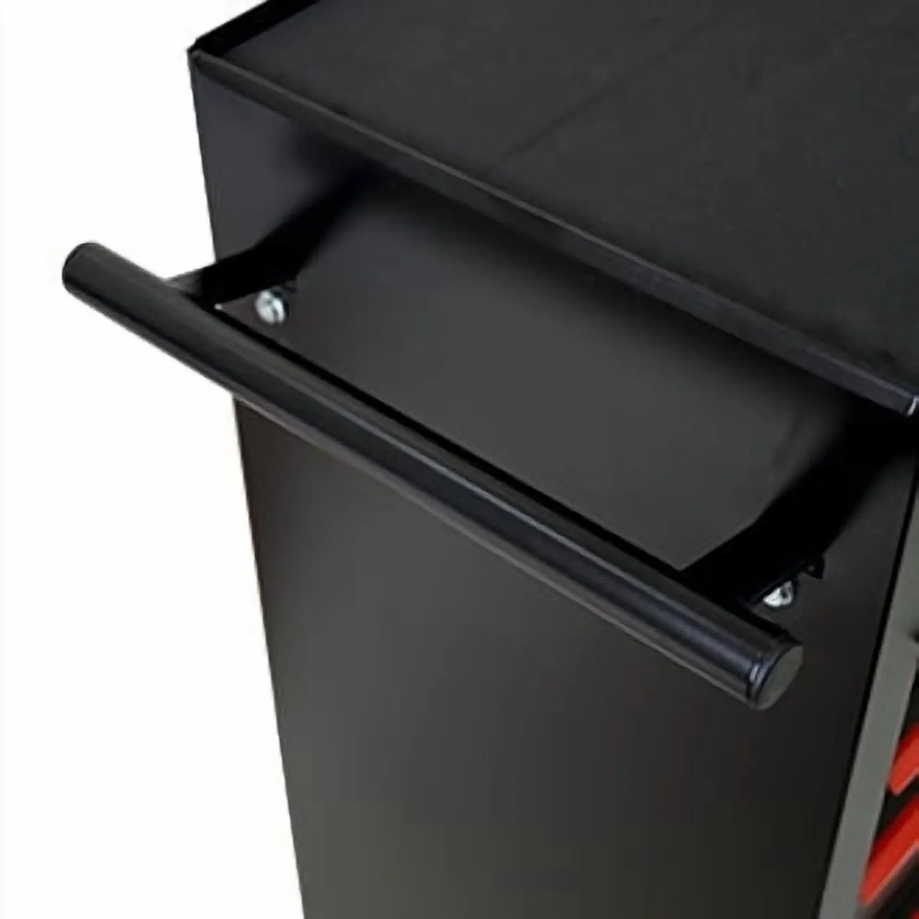 Witaxima 20" 7-Drawer Rolling Metal Tool Chest, Black & Red