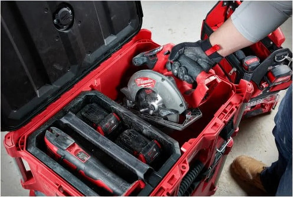 Milwaukee - PACKOUT 22 in. Large Portable Tool Box Fits Modular Storage System