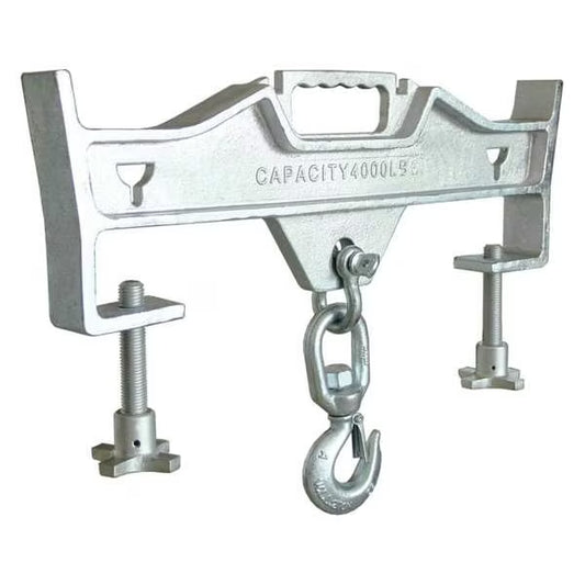 Manufacturer Varies Forklift Lifting Hook,4,000 lb,Silver 22MW67