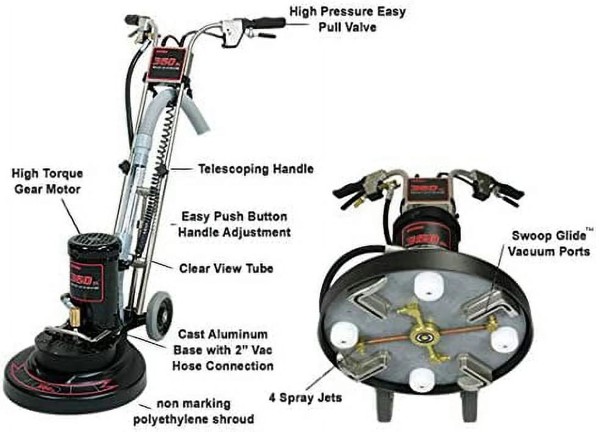 Mytee HP60 Spyder Automotive Heated Detail Extractor