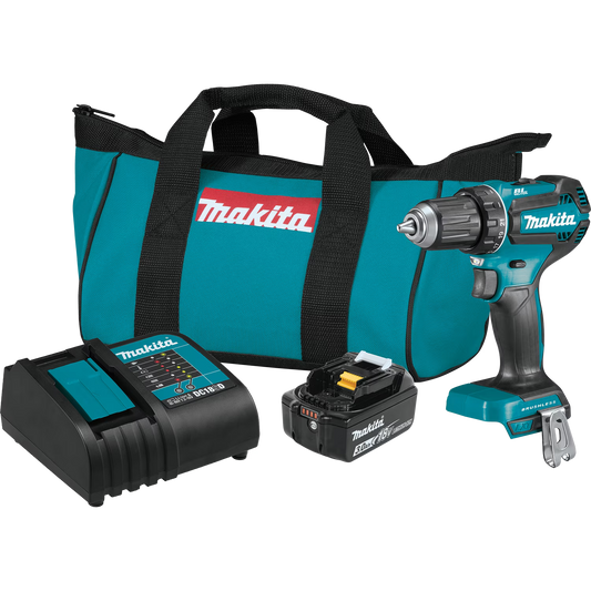 18V LXT Lithium-Ion Brushless Cordless 1/2" Driver-Drill Kit (3.0Ah)