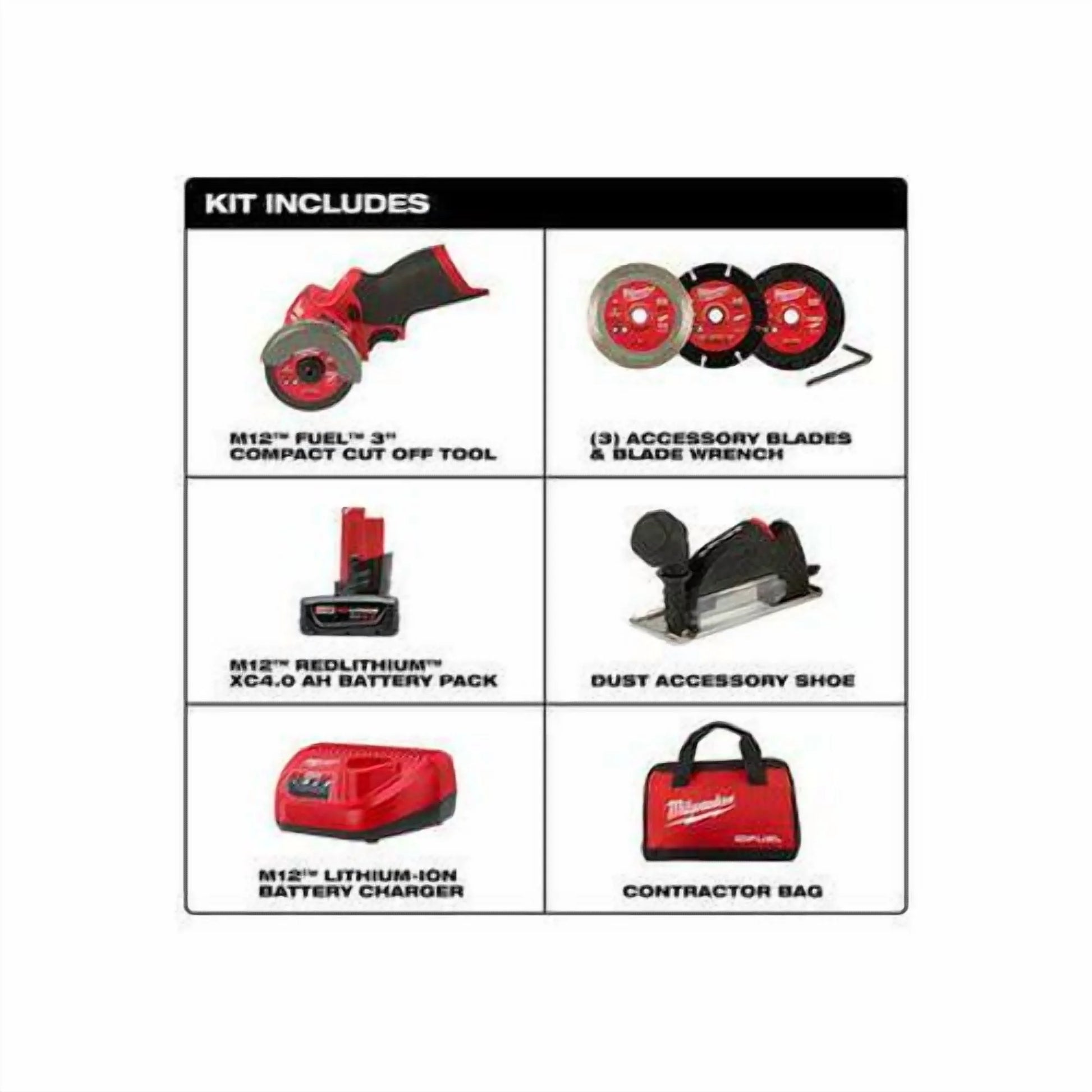M12 FUEL 3 Compact Cut Off Tool - Kit
