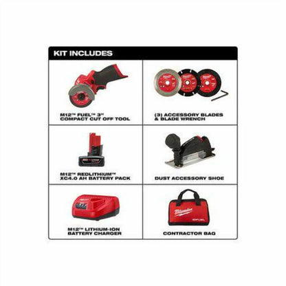 M12 FUEL 3 Compact Cut Off Tool - Kit