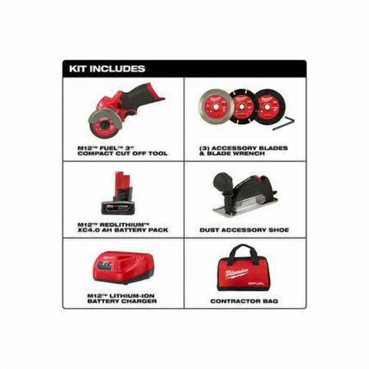 M12 FUEL 3 Compact Cut Off Tool - Kit