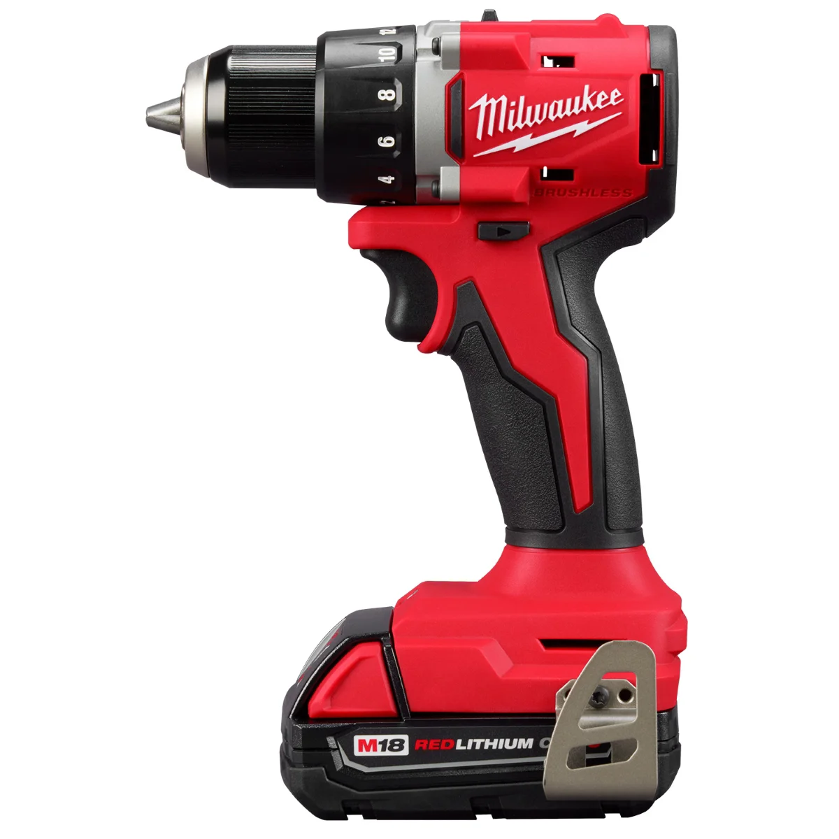 Milwaukee VIPRB-3601-21P 18V, Cordless 5 in Drill Driver, 2 Ah, 550 in lbs 1700 RPM