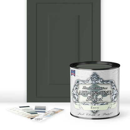 ALL-IN-ONE Paint, Bond-N-Flex Vinyl & Leather Repair Kit - Trinity (green)