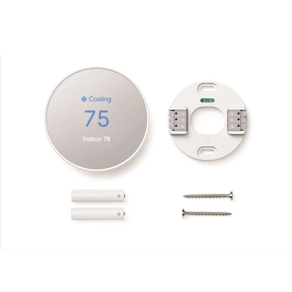 Google Nest Thermostat- Snow