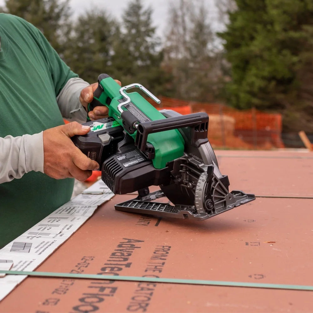 Metabo HPT 36V Cordless 7-1/4" Rear Handle Circular Saw, 500 Cuts Per Charge, Lightweight at 8.2 Lbs