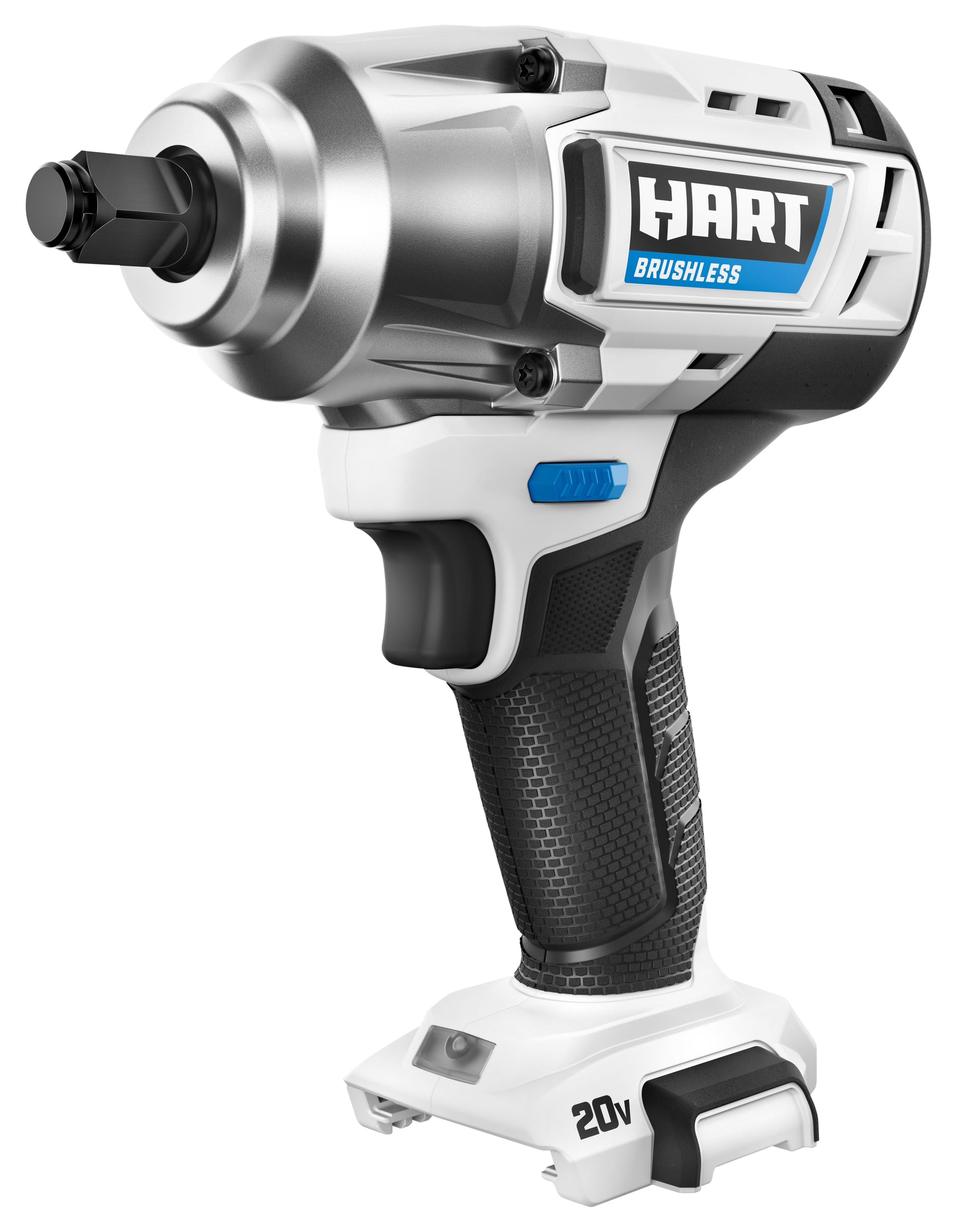 HART 20-Volt 1/2-inch Battery-Powered Brushless Impact Wrench (Battery Not Included)