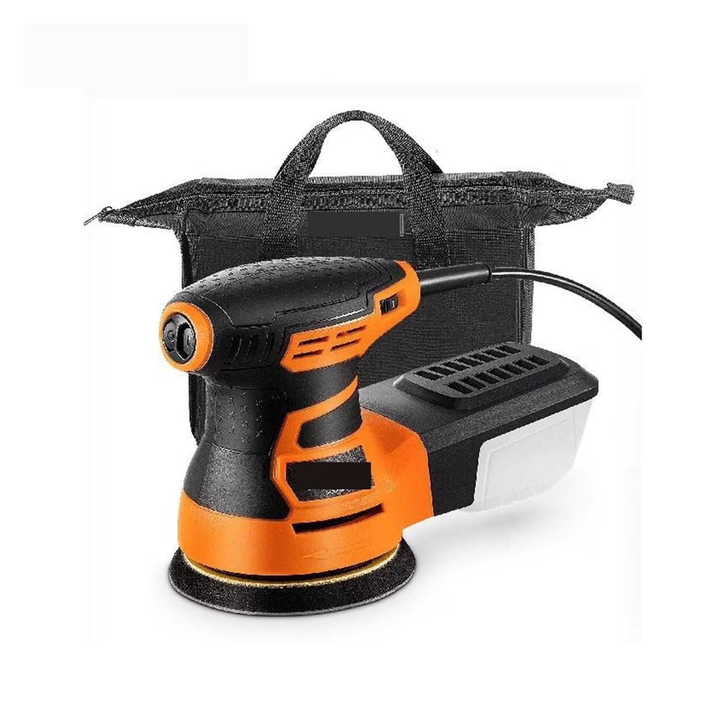 350W Random Orbit Sander 6 Speeds 13000 OPM 5" Palm Sander W/2pcs A-Level Hook-and-Loop Sanding Discs & Vacuum Connector ,High Efficiency