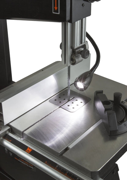 Wen 3.5 Amp 10-inch Two-Speed Band Saw with Stand and Worklight BA3962