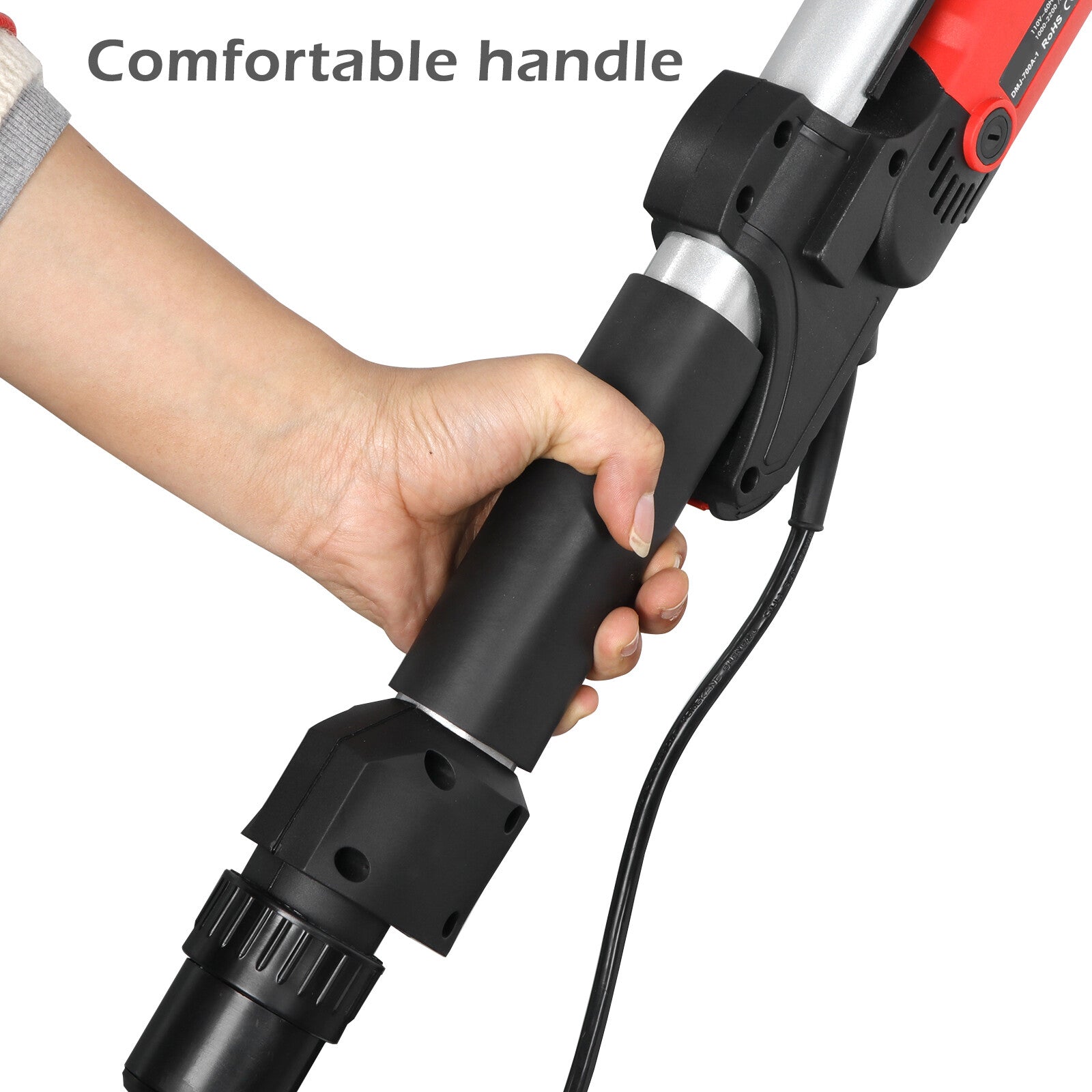 ZenStyle Commercial Electric Drywall Sander 800W Adjustable Speed with Sanding Pads