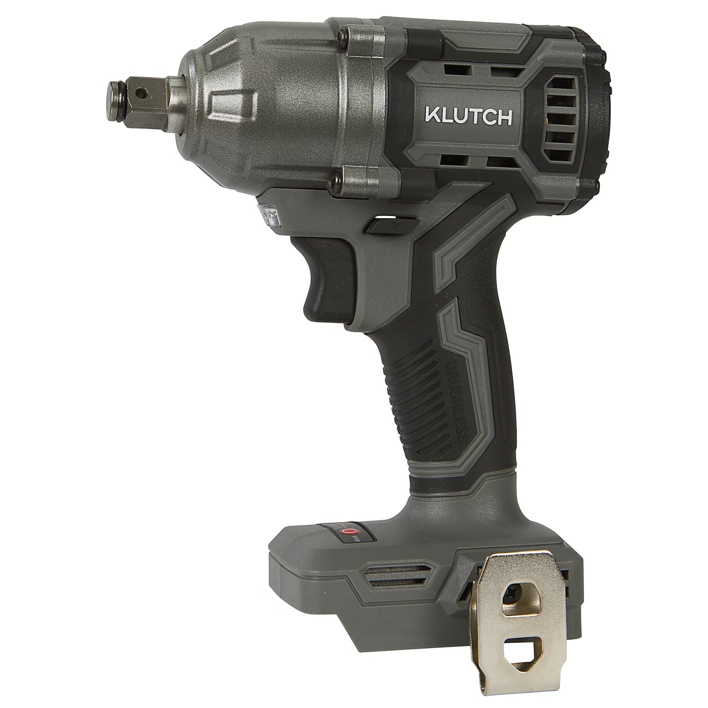 Klutch 1/2in. Impact Wrench, KLiQ 20V, 500 Ft./Lbs. Breakaway Torque, Brushless, Cordless, Bare Tool