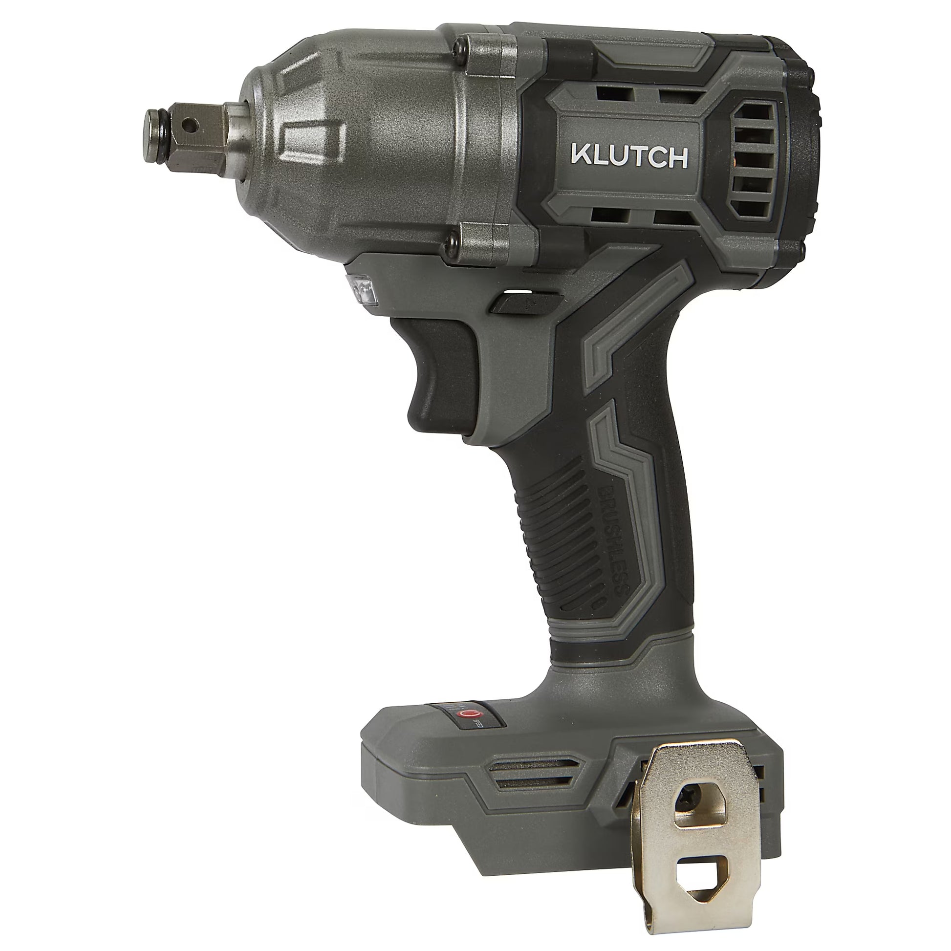 Klutch 1/2in. Impact Wrench, KLiQ 20V, 500 Ft./Lbs. Breakaway Torque, Brushless, Cordless, Bare Tool