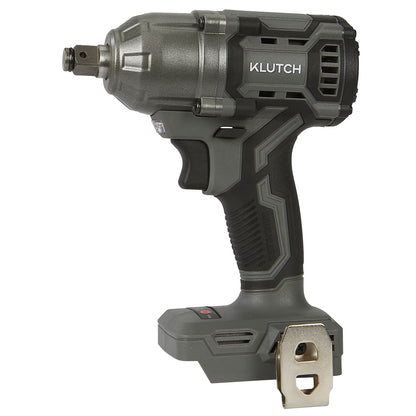 Klutch 1/2in. Impact Wrench, KLiQ 20V, 500 Ft./Lbs. Breakaway Torque, Brushless, Cordless, Bare Tool