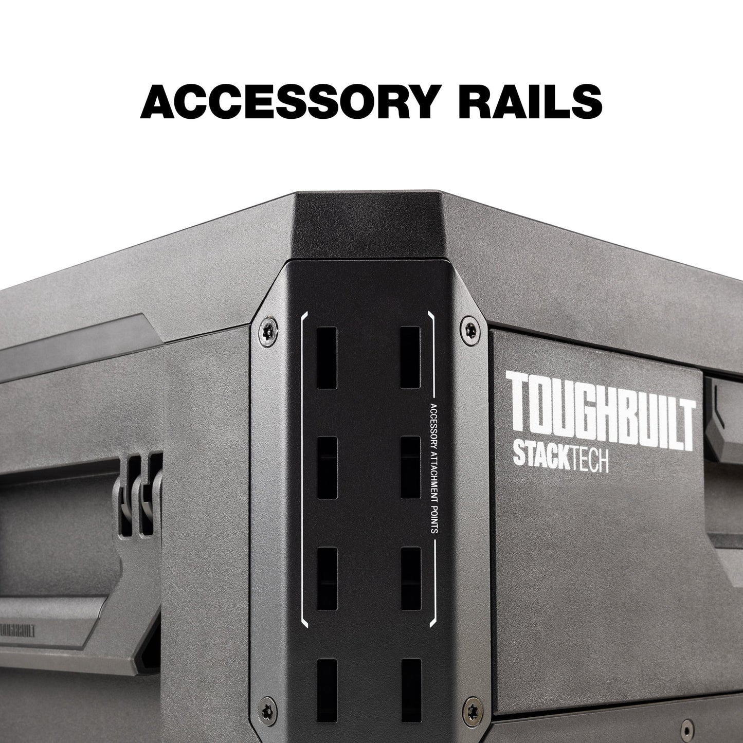 ToughBuilt StackTech 1 Drawer Toolbox, Heavy-Duty Stackable Tools Storage, 50 lb Capacity