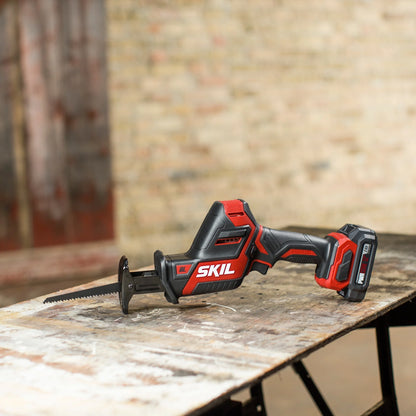 SKIL PWR Core 12? Brushless 12V Cordless Reciprocating Saw with PWR Jump Charger