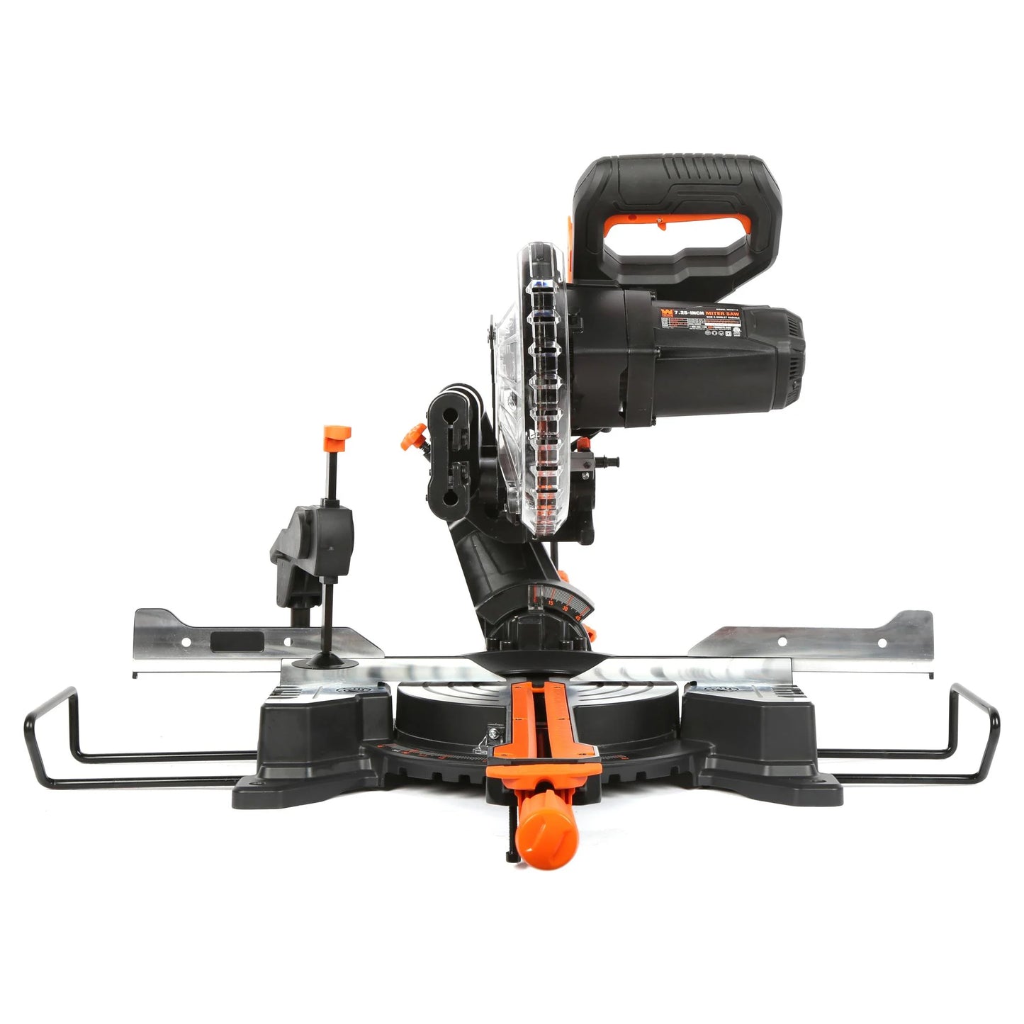 WEN 9.5-Amp 7.25-Inch Single Bevel Compact Sliding Compound Miter Saw with LED Cutline Guide