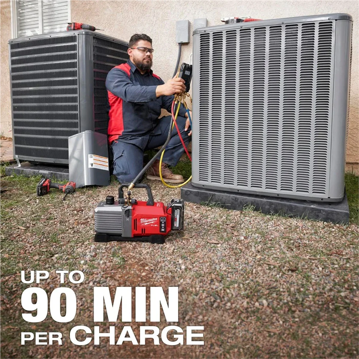Milwaukee Tool M18 FUEL 5 CFM Vacuum Pump Air Compressor