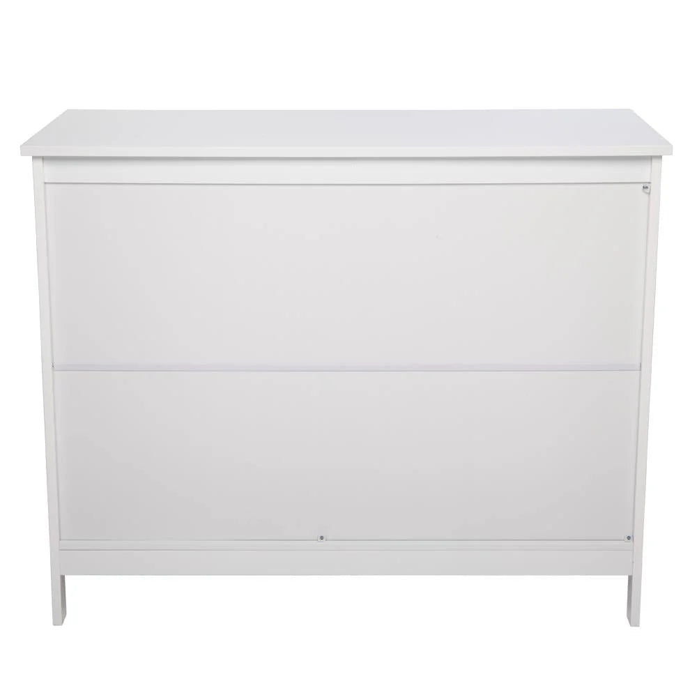 Ktaxon Kitchen Storage Sideboard Dining Buffet Server Cabinet Cupboard, Free Standing Storage Chest Cabinets and Shelf,White