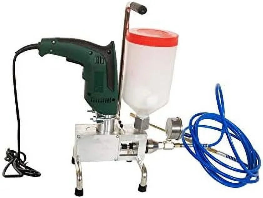 PreAsion High Pressure Injection Pump Grouting Applicator Machine Injection Pump Grouting Tool Caulk 110V