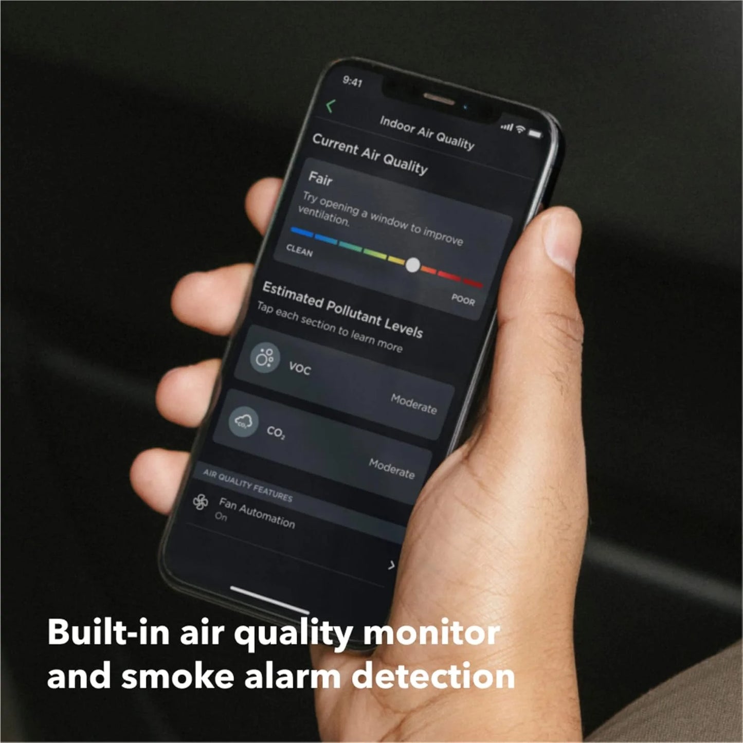 Ecobee EB-STATE6P-01 Smart Thermostat Premium Wi-Fi Thermostat 1.0/6P, 1-1/48 in D Outside x 4-1/12 in OAW x 4-1/12 in H Outside
