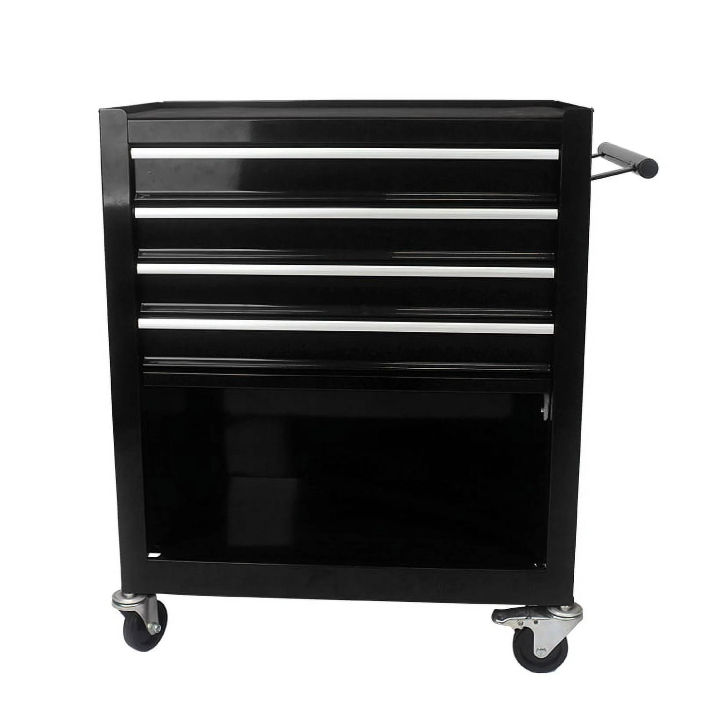 Yesfshion Mechanics Rolling Tool Storage Cabinet 4 Drawer Tool Chest Cart with Wheels for Repair Projects Workshop Home