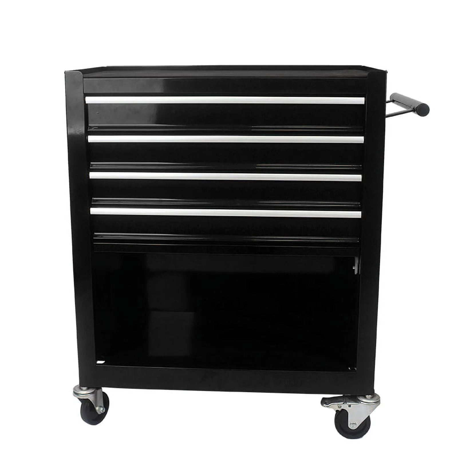 Yesfshion Mechanics Rolling Tool Storage Cabinet 4 Drawer Tool Chest Cart with Wheels for Repair Projects Workshop Home