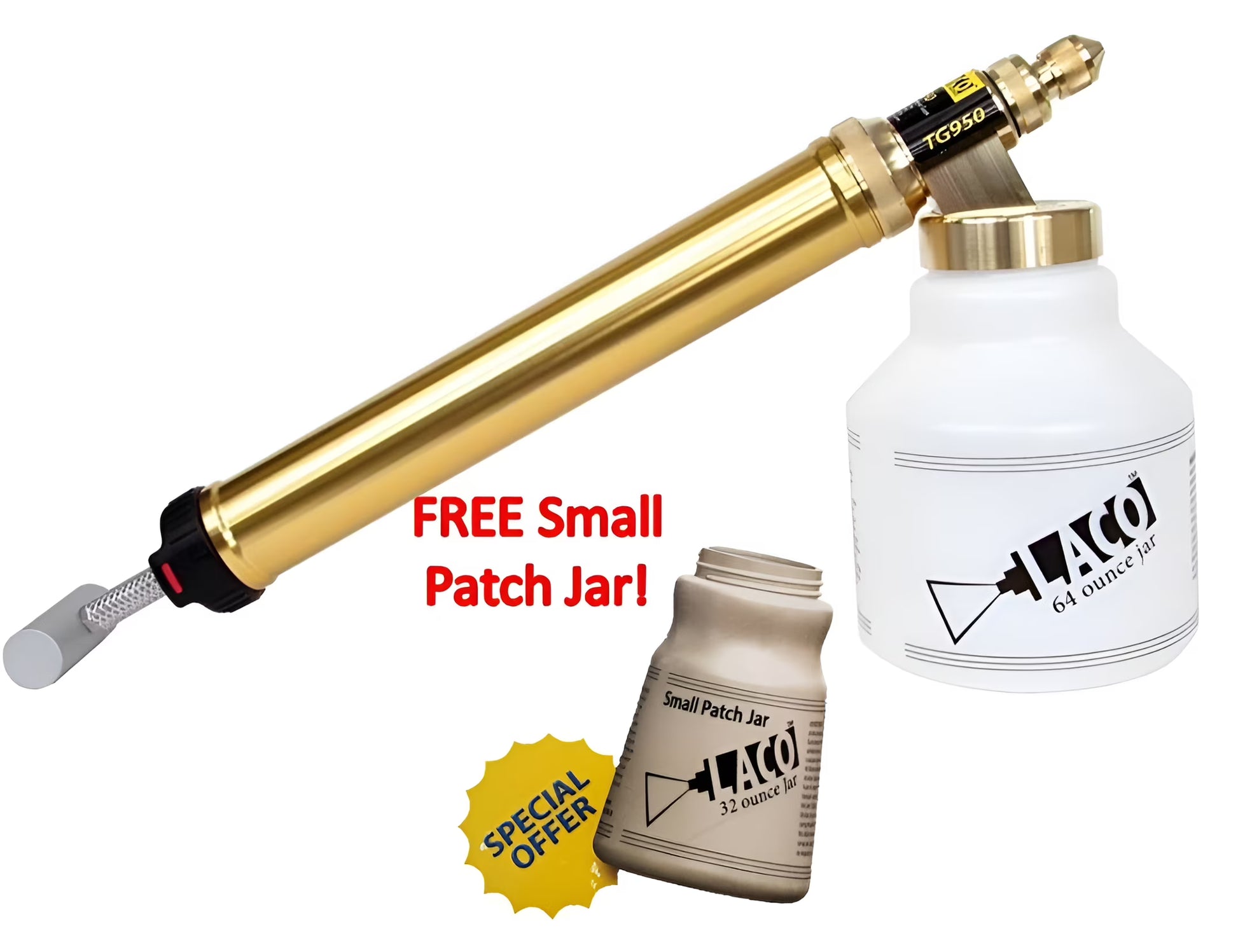 LACO Texture Laco TG950 Patch Hand Pump Spray Gun