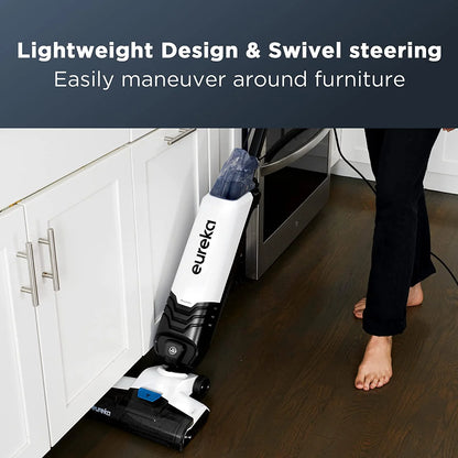 Eureka All in One Wet Dry Vacuum Cleaner and Mop for Multi-Surface Lightweight Self-Cleaning System