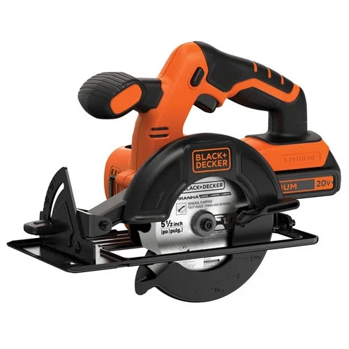 BLACK+DECKER 20-Volt MAX* Lithium-Ion Drill-Driver + Circular Saw Combo Kit, BD2KITCDDCS
