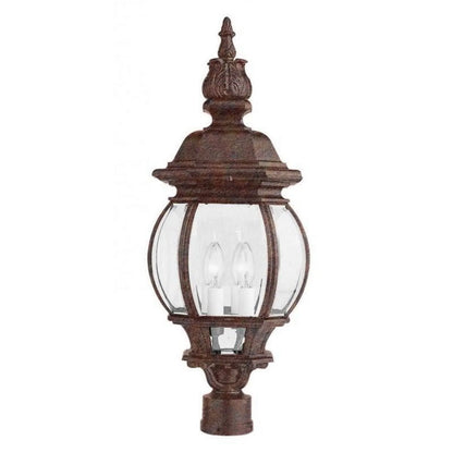 Bel Air Bayville Outdoor Post Lantern - 28H in.