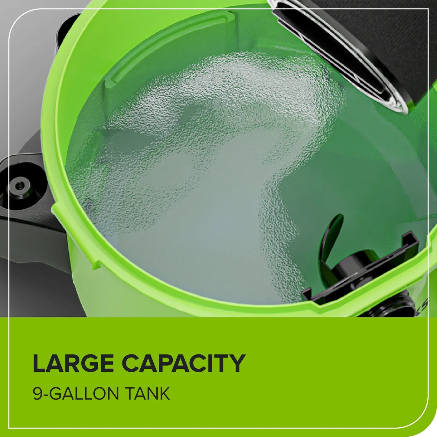 Greenworks 9 Gallon AC Wet/Dry Vacuum, Workshops Wheeled Cleaner with Washable HEPA Filter and Multiple Accessories for Hard Floor & Carpet