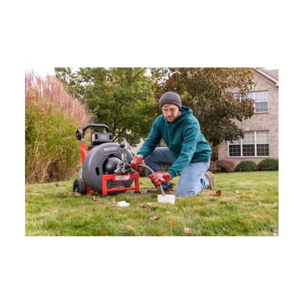 Ridgid K-4310 Fxp 5/8 In Drum Machine Kit With Two Fxp 8Ah Battery And Charger
