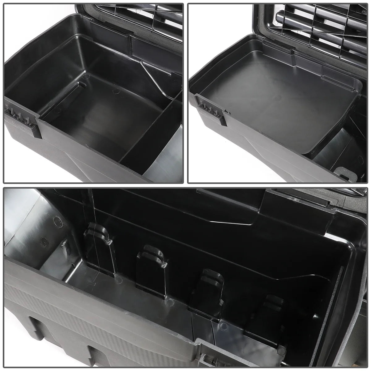 DNA Motoring ZTL-Y-0124 For 2007 to 2019 Chevrolet Silverado GMC Sierra Right Side Truck Bed Wheel Well Storage Case Tool Box 08 09 10 11 12 13 14 15
