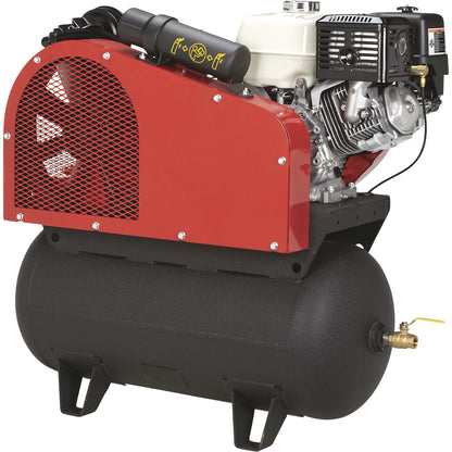 NorthStar Gas-Powered Air Compressor, Honda GX390 OHV Engine, 30-Gallon Horizontal Tank, 24.4 CFM @ 90 PSI
