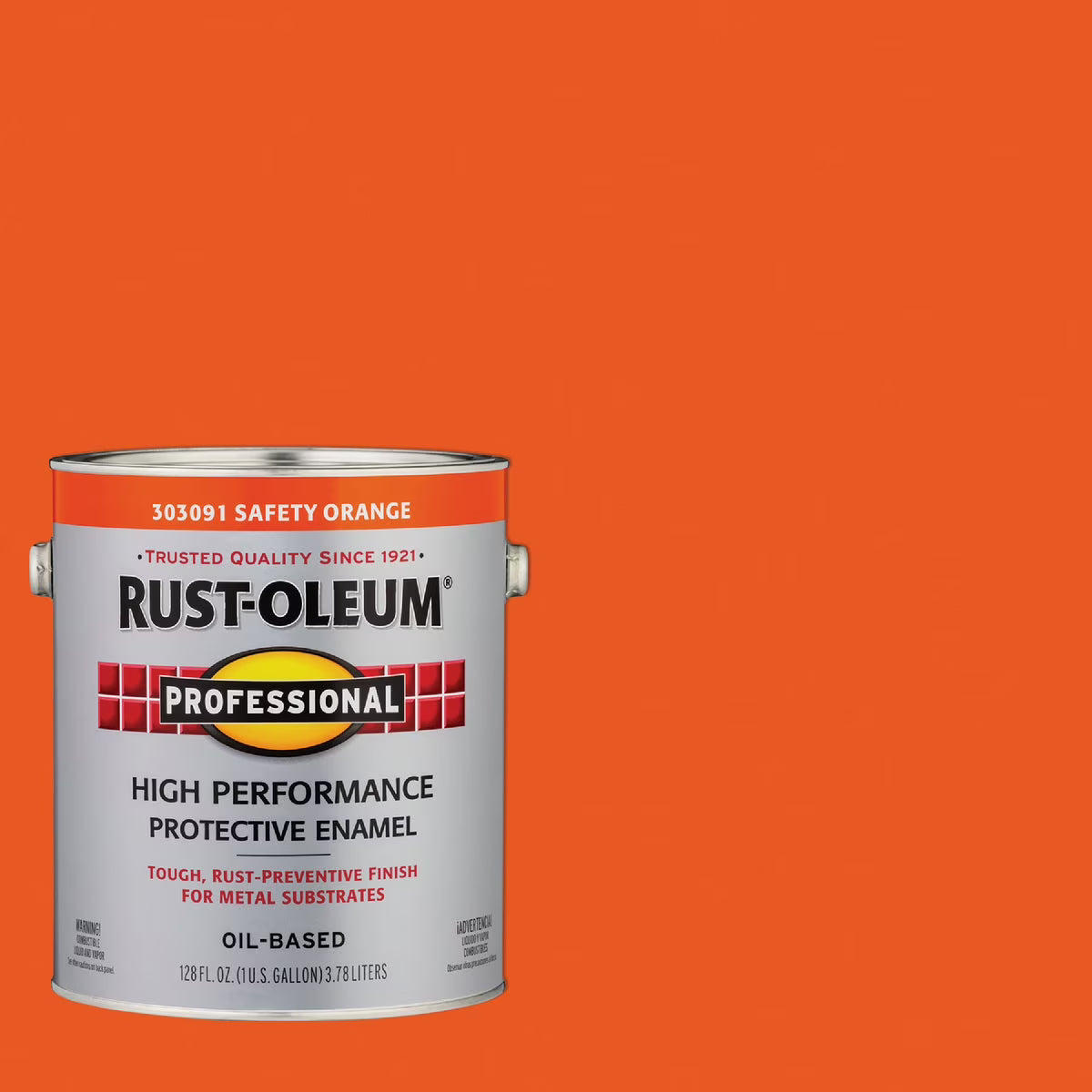 Professional Voc Safety Orange Enamel 303091