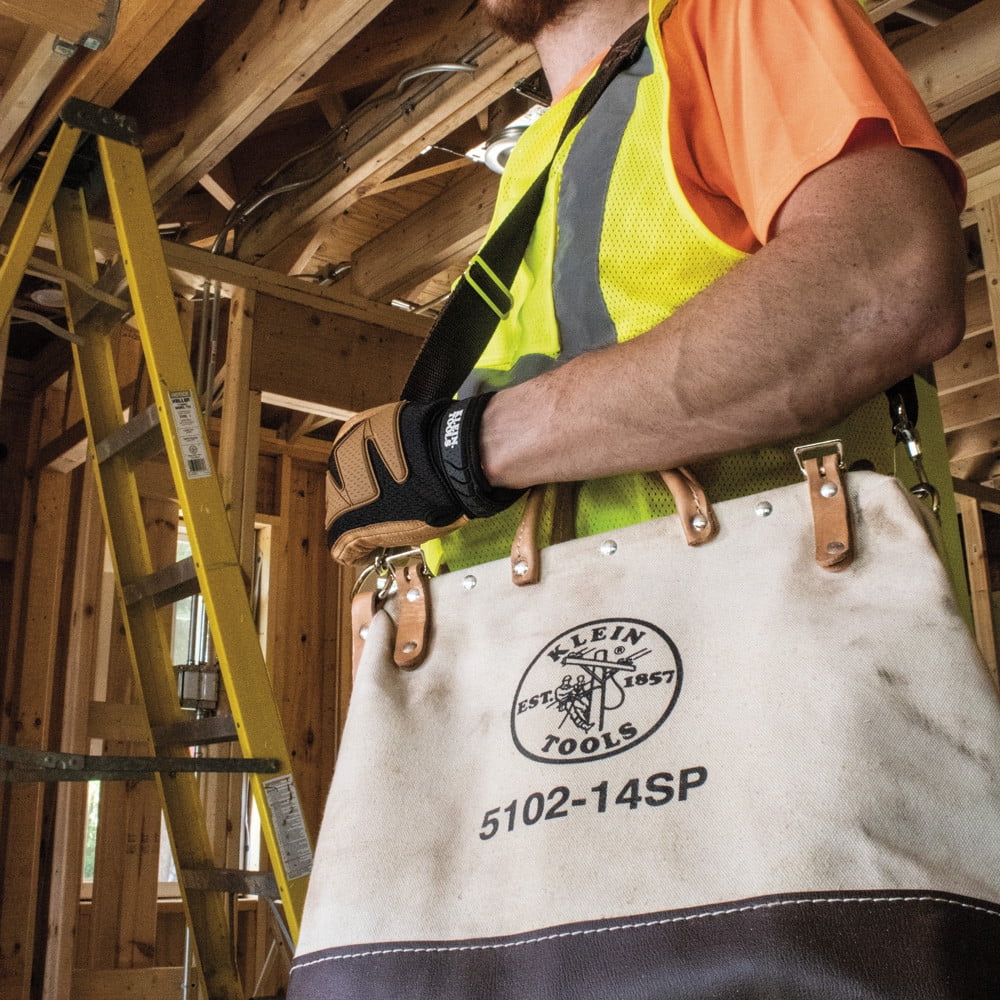Klein Tools 14" Deluxe Canvas Tool Bag