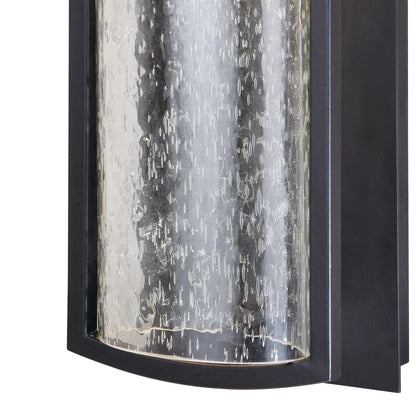Vaxcel Logan Bronze LED Motion Sensor Dusk to Dawn Outdoor Wall Light