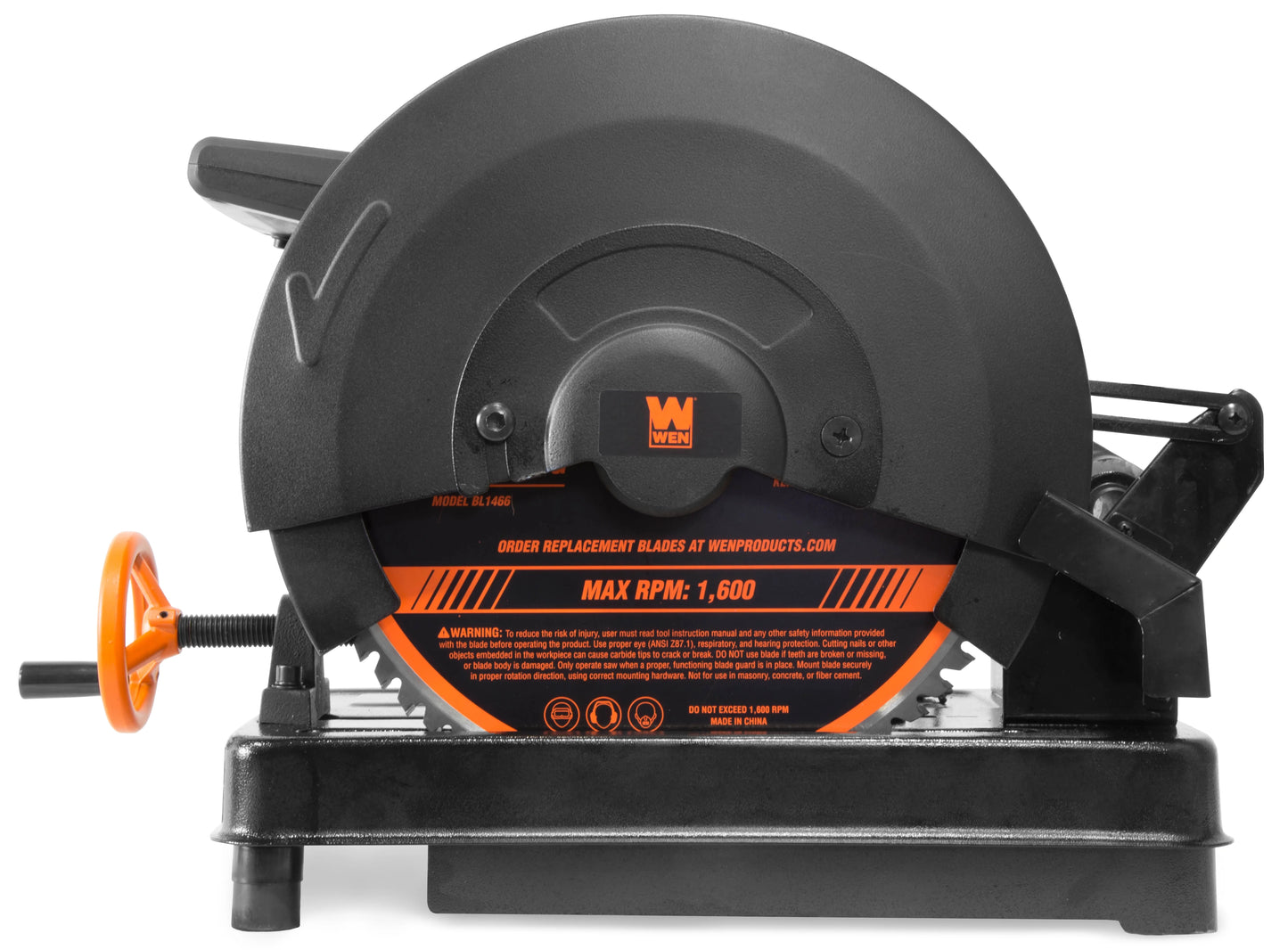 WEN Products 15-Amp 14-Inch Multi-Material Cut-Off Chop Saw with Carbide-Tipped Metal-Cutting Saw Blade